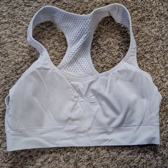 Jockey Racerback Sports Bra, Removable Pads, Size Medium - Picture 4 of 5